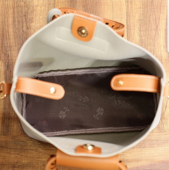 Blue or Green Tasseled Bag - Picture 3 of 7